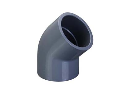 PVC45度彎頭